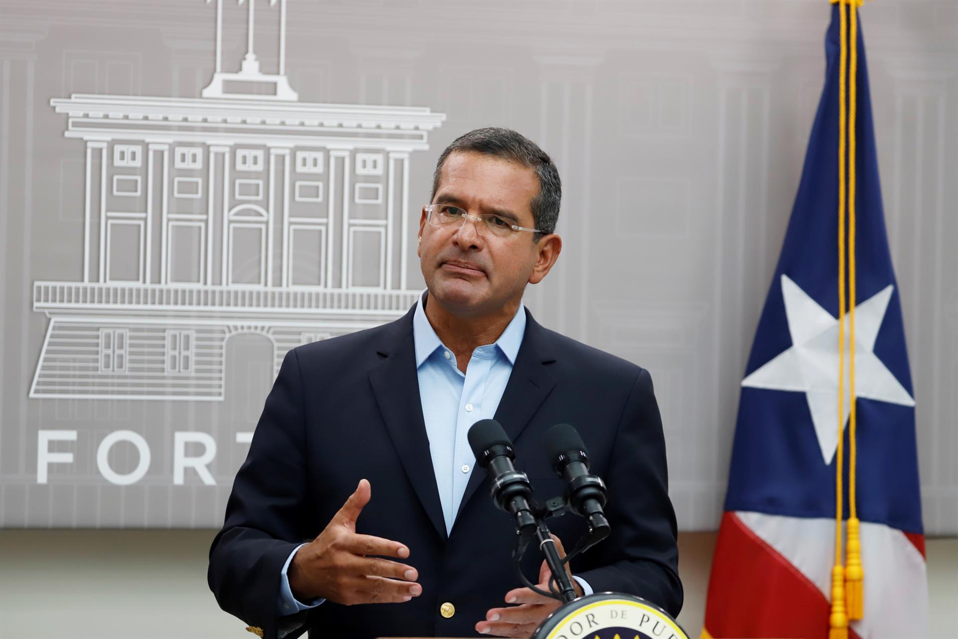Imagen de archivo del gobernador de Puerto Rico, Pedro Pierluisi. EFE/ Thais Llorca
