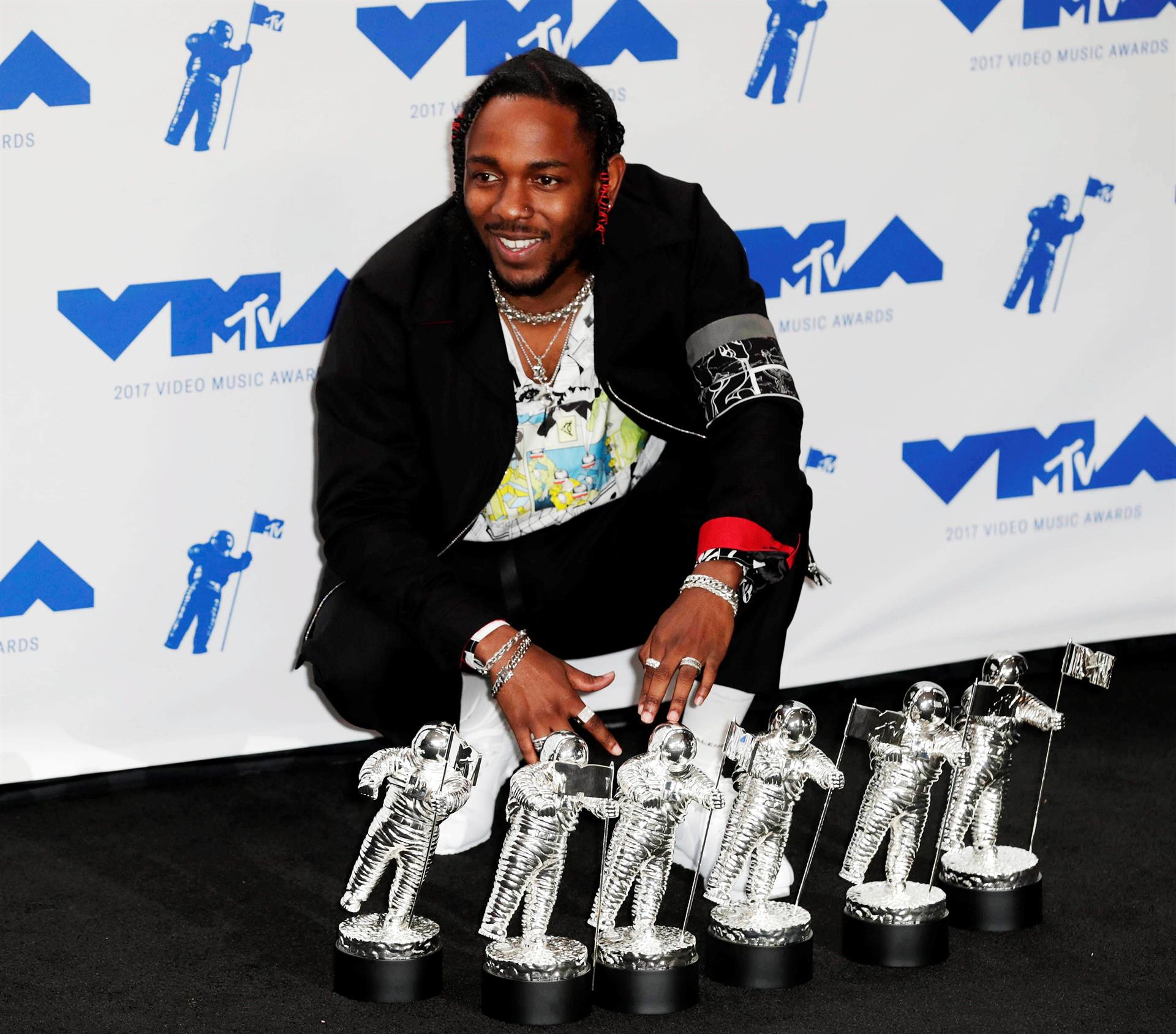 Fotografía de archivo del rapero estadounidense Kendrick Lamar. EFE/ Mike Nelson
