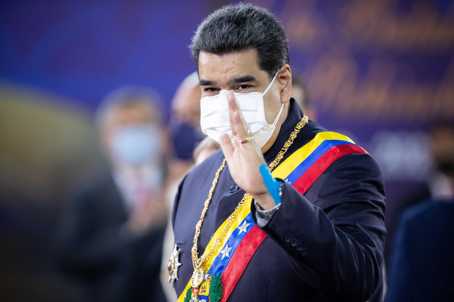 Imagen de archivo del presidente de Venezuela, Nicolás Maduro. EFE/ RAYNER PEÑA R
