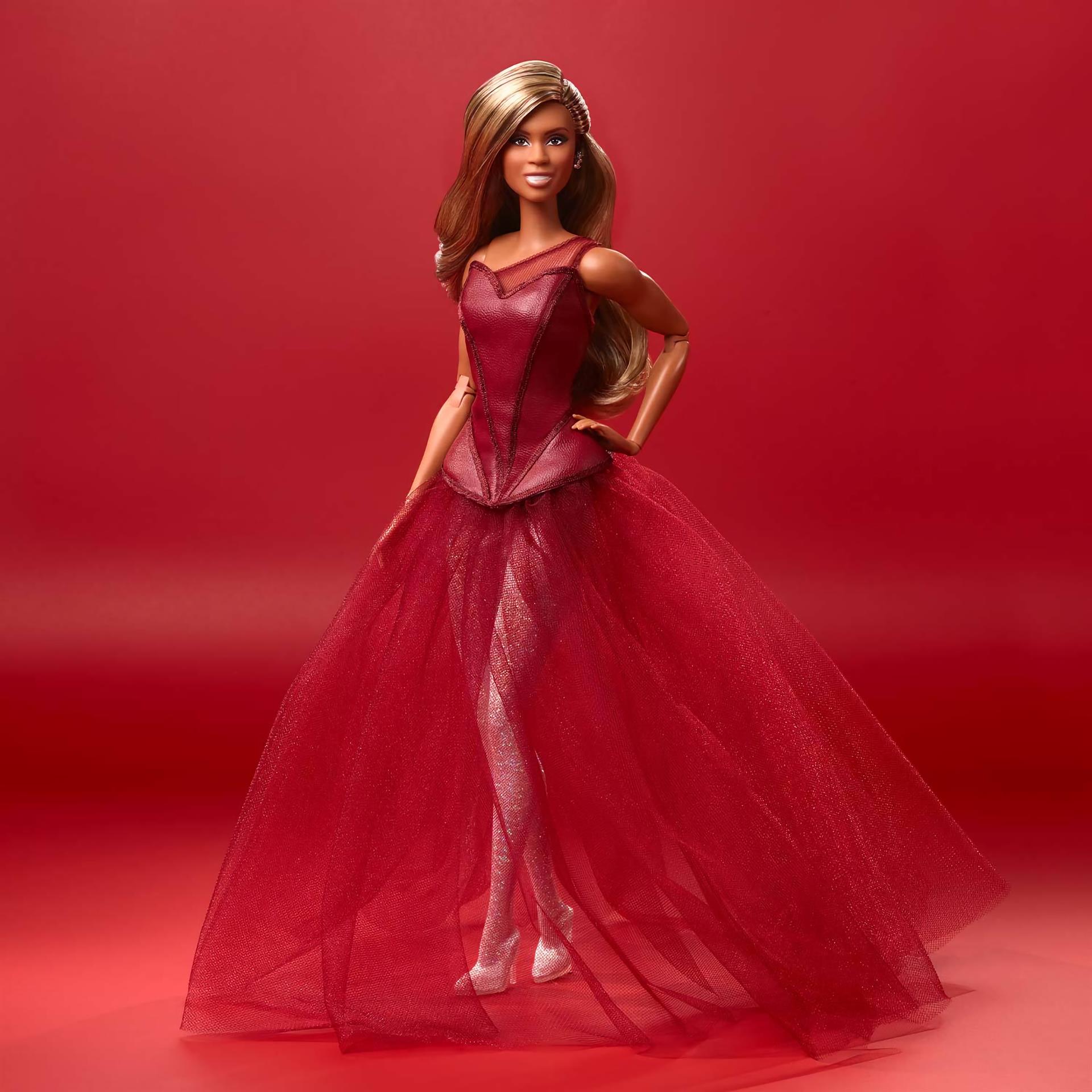 Fotografía cedida hoy por Mattel que muestra a la Barbie que rinde homenaje a la actriz Laverne Cox, la primera inspirada en una persona transexual de esta exitosa colección de muñecas, que cumplió 60 años en 2019. EFE/Mattel /SOLO USO EDITORIAL /NO VENTAS /SOLO DISPONIBLE PARA ILUSTRAR LA NOTICIA QUE ACOMPAÑA /CRÉDITO OBLIGATORIO
