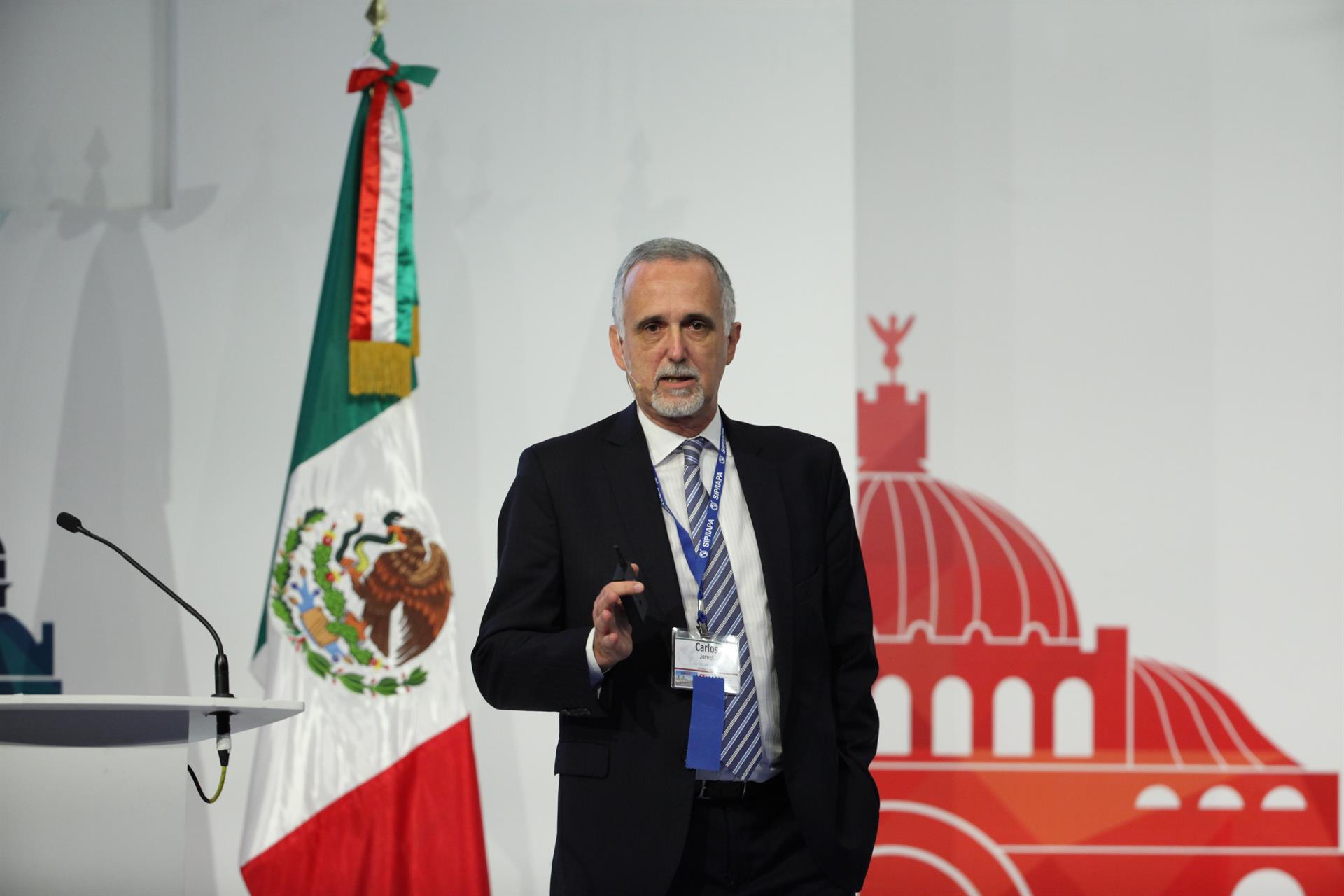 Imagen de archivo del presidente de la Comisión de Libertad de Prensa e Información de la SIP, Carlos Jornet. EFE/José Méndez
