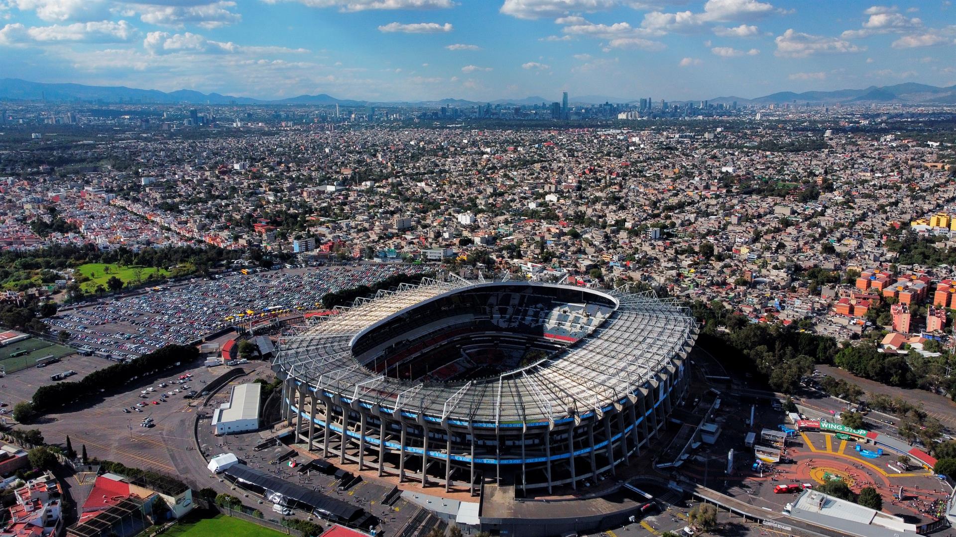 Fotografía de archivo del Estadio Azteca en Ciudad de México (México). EFE/ Carlos Ramírez
