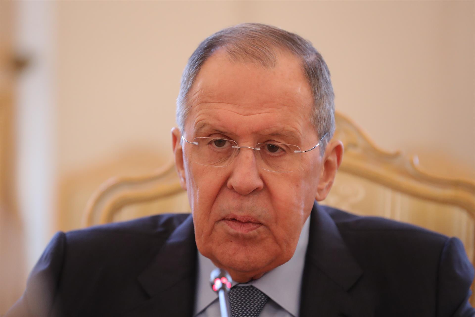 El ministro de Exteriores ruso, Serguéi Lavrov. Imagen de archivo. EFE/EPA/MAXIM SHIPENKOV / POOL
