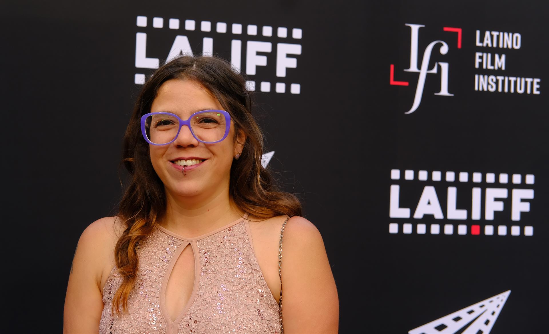 Diana Cadavid, directora del festival LALIFF, asiste hoy a la inauguración del LALIFF 2022, este 1 de junio de 2022. EFE/Guillermo Azábal
