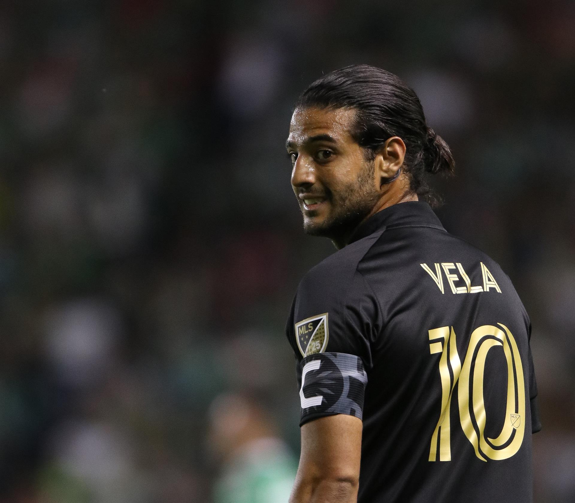 Carlos Vela de Los Ángeles FC, en una fotografía de archivo. EFE/ Gustavo Becerra
