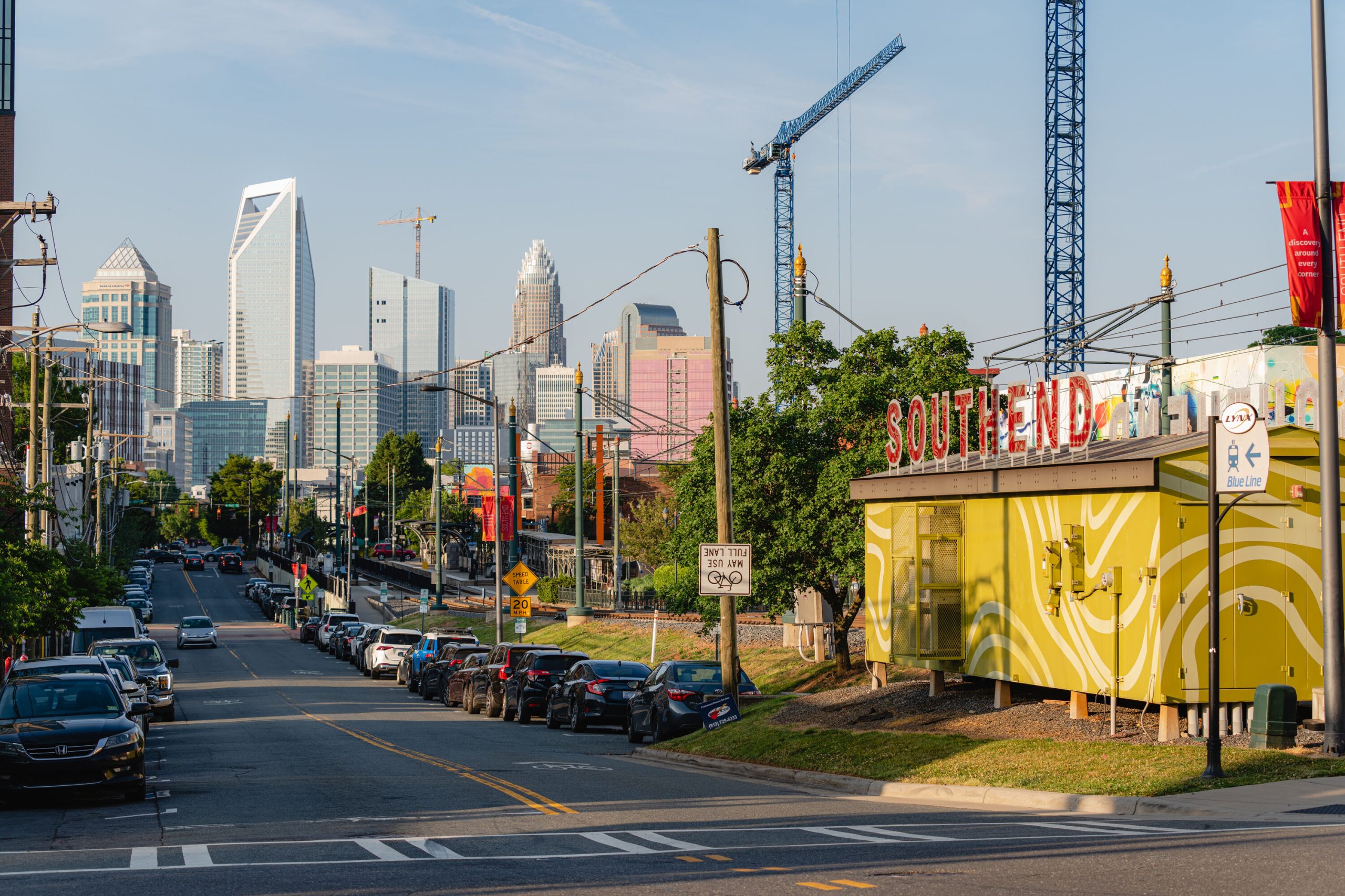 Social districts recommended in Charlotte