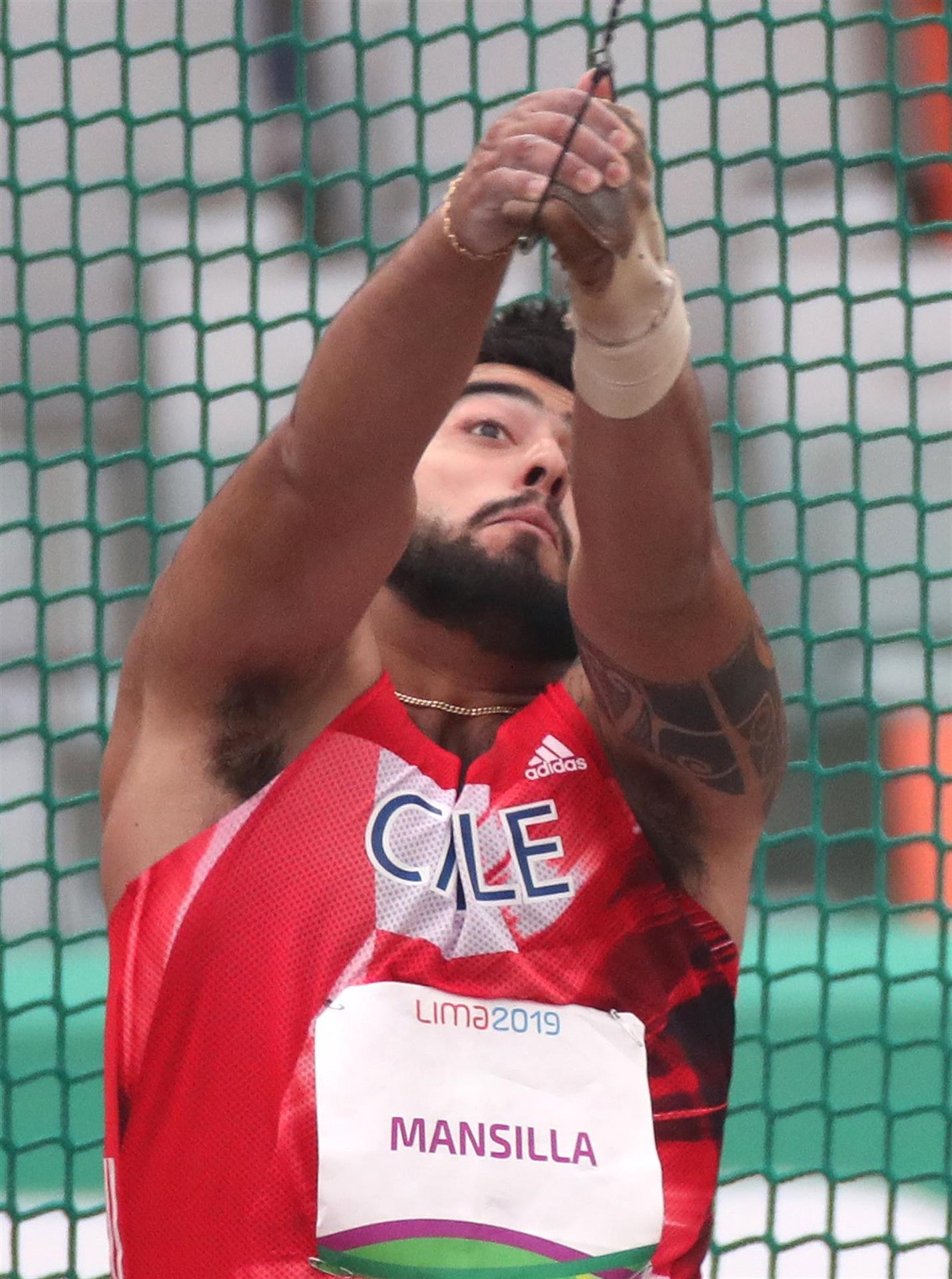 Foto de archivo del atleta chileno Humberto Mansilla. EFE/ Orlando Barría
