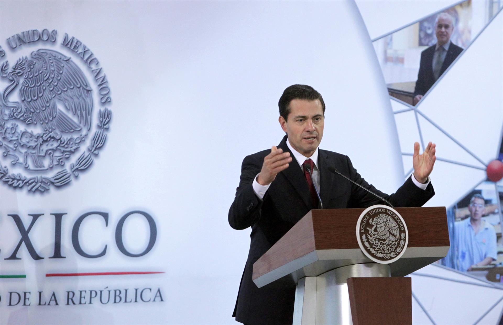El expresidente de México, Enrique Peña Nieto, imagen de archivo. EFE/Mario Guzmán
