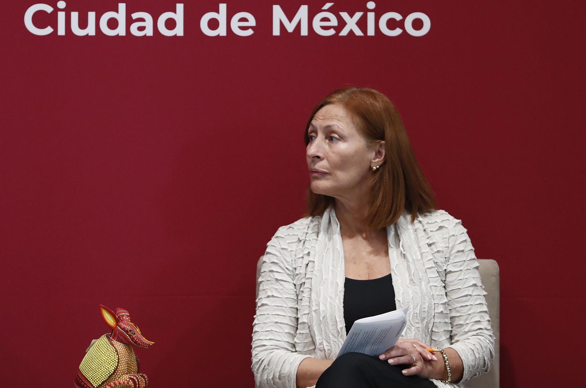 La secretaria de Economía, Tatiana Clouthier, imagen de archivo. EFE/ Mario Guzmán
