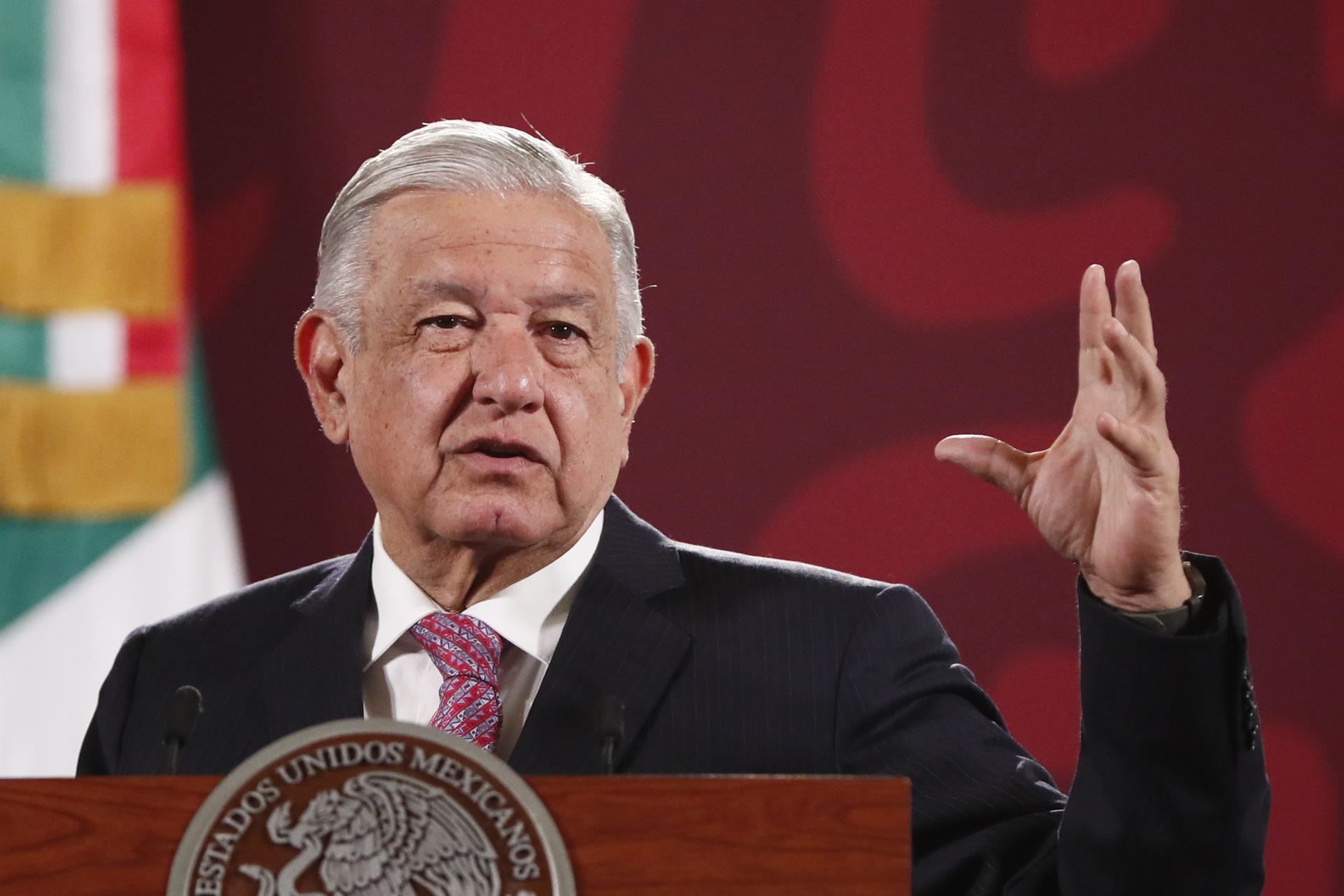 Fotografía de archivo del presidente de México Andrés Manuel López Obrador. EFE/ José Méndez
