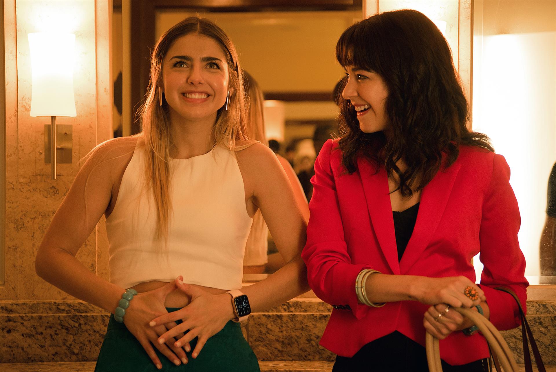 Fotografía cedida por Prime Video donde se observa un fragmento de la película “Doblemente embarazada 2”. EFE/ Prime Video / SOLO USO EDITORIAL/ SOLO DISPONIBLE PARA ILUSTRAR LA NOTICIA QUE ACOMPAÑA (CRÉDITO OBLIGATORIO)
