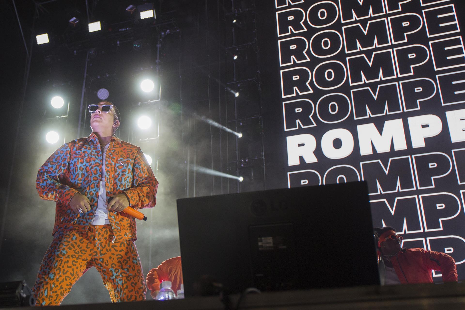 El artista Daddy Yankee actúa en su gira de despedida. Imagen de archivo. EFE/ Álvaro Cabrera
