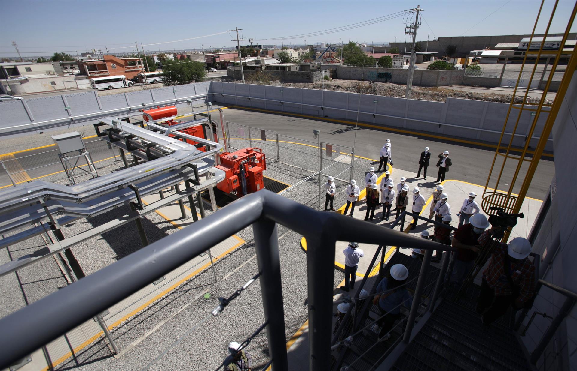 Fotografía de archivo que muestra la nueva planta del Grupo Infra en Ciudad Juárez, estado de Chihuahua (México). EFE/ Luis Torres
