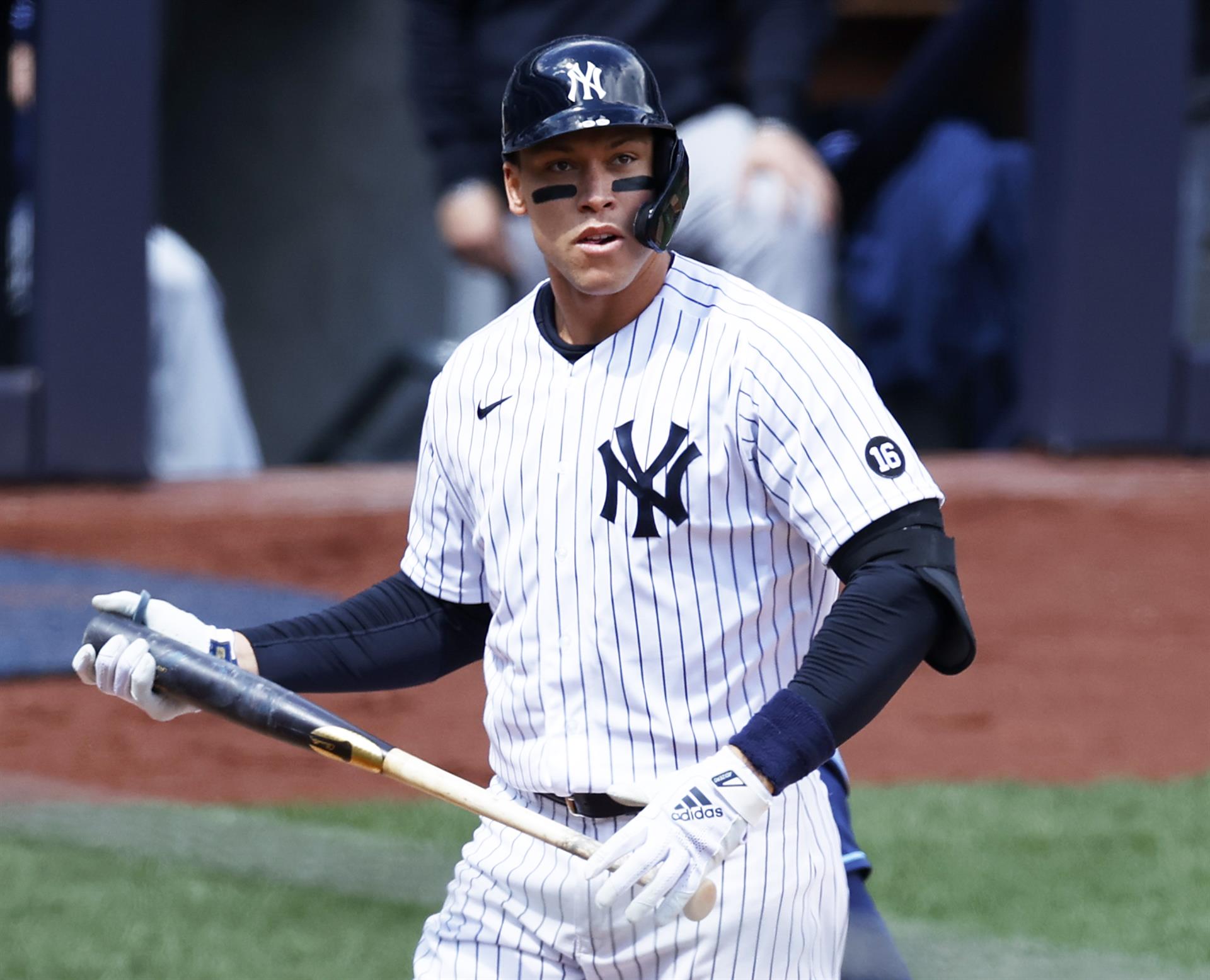 El jugador de los New York Yankees Aaron Judge, en una fotografía de archivo.EFE/EPA/Jason Szenes
