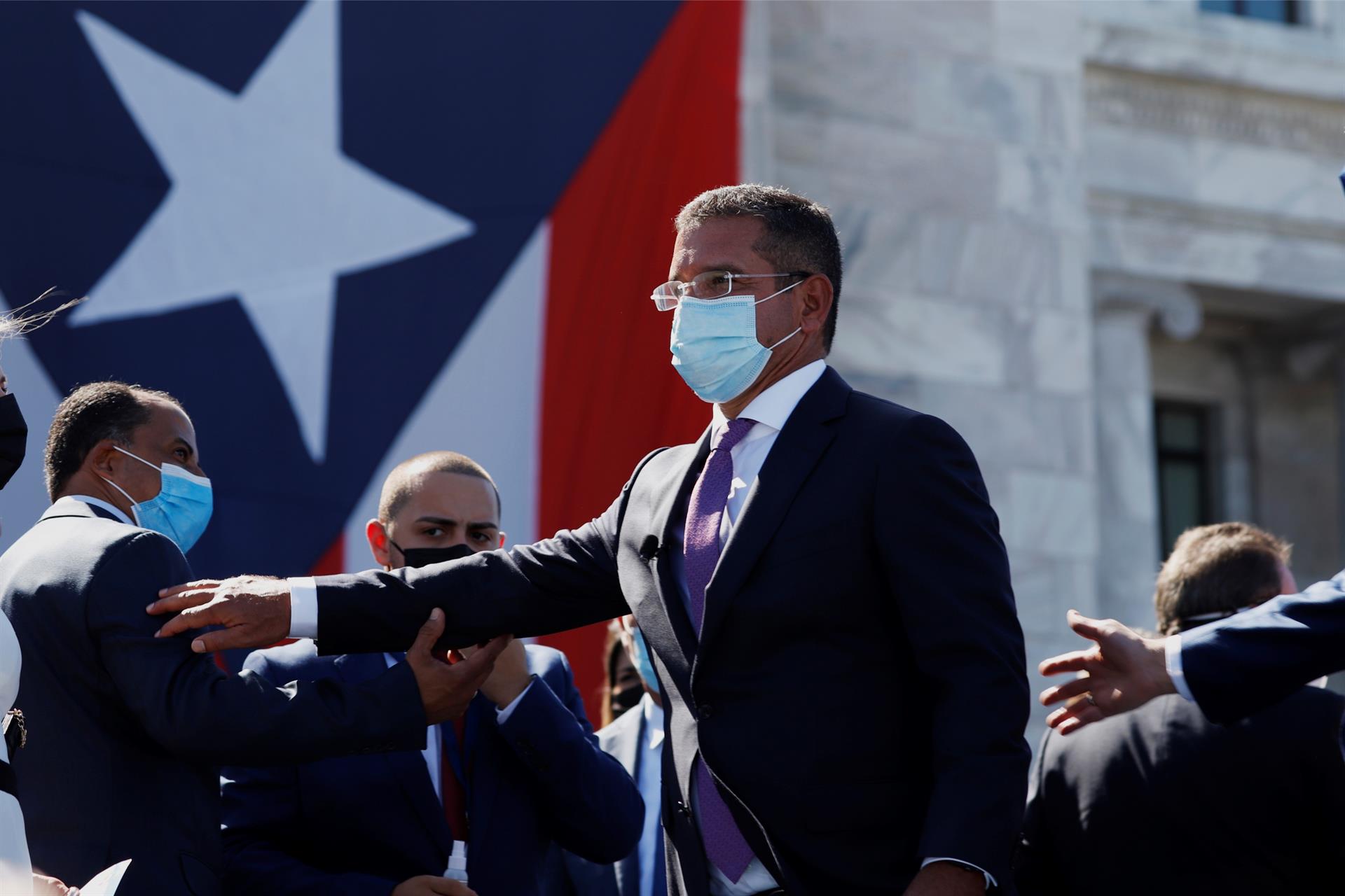Fotografía de archivo del gobernador de Puerto Rico, Pedro Pierluisi. EFE/Thais Llorca
