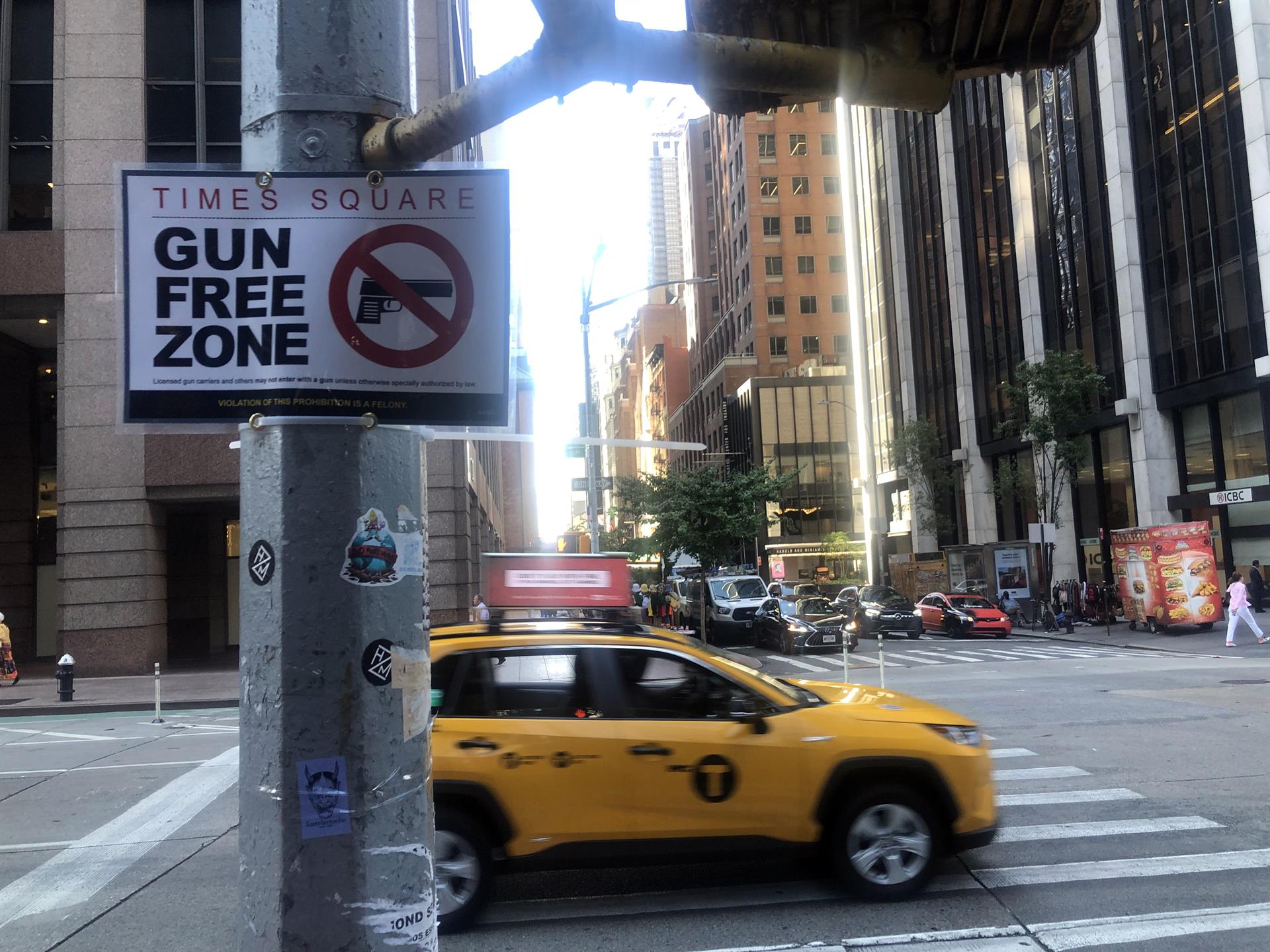 Taxis de Nueva York suben de golpe tarifas un 23 % tras 10 años congeladas ARCHIVO/EFE/Javier Otazu