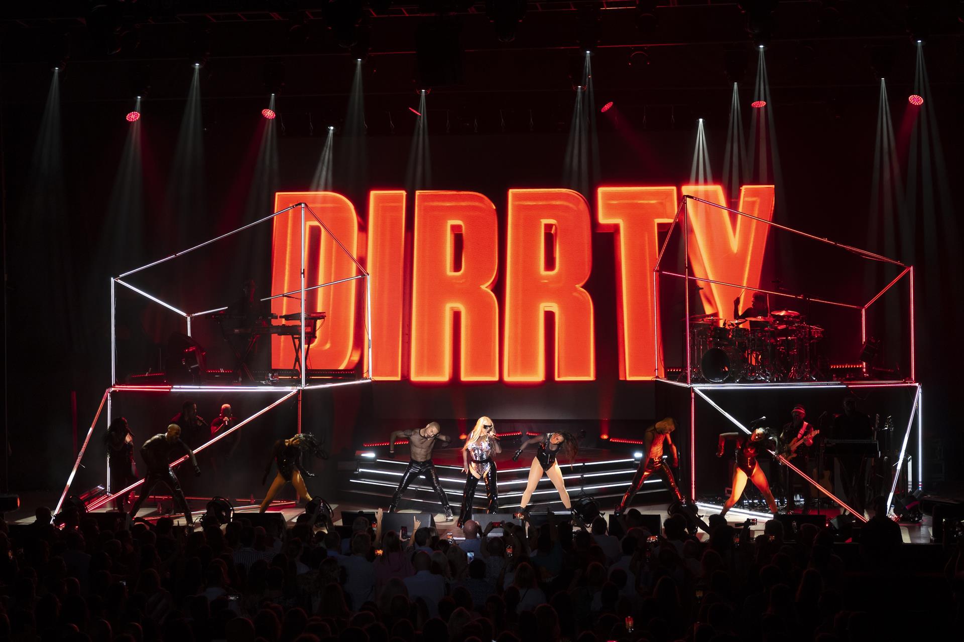 Fotografía de archivo de la cantante estadounidense Christina Aguilera, durante el concierto del Festival de Cap Roig ofrecido en Palafrugell, en Girona. EFE/David Borrat
RESUMEN FOTOS DEL AÑO DE EPA 2022 JULIO
