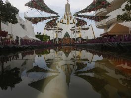 Fotografía de archivo que muestra la iglesia La Luz del Mundo en su sede internacional de la ciudad de Guadalajara, estado de Jalisco (México). EFE/Francisco Guasco

