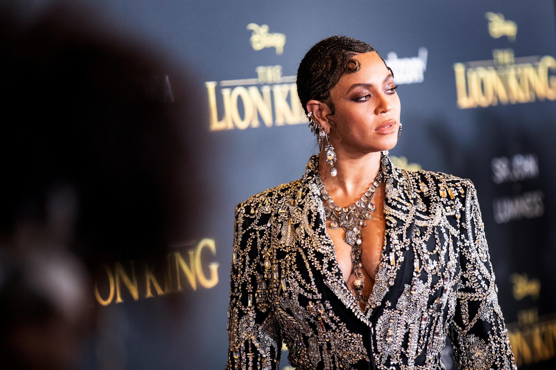 Imagen de archivo de Beyoncé . EFE/EPA/ETIENNE LAURENT
