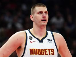 Nikola Jokic de los Denver Nuggets, en una fotografía de archivo. EFE/Will Oliver
