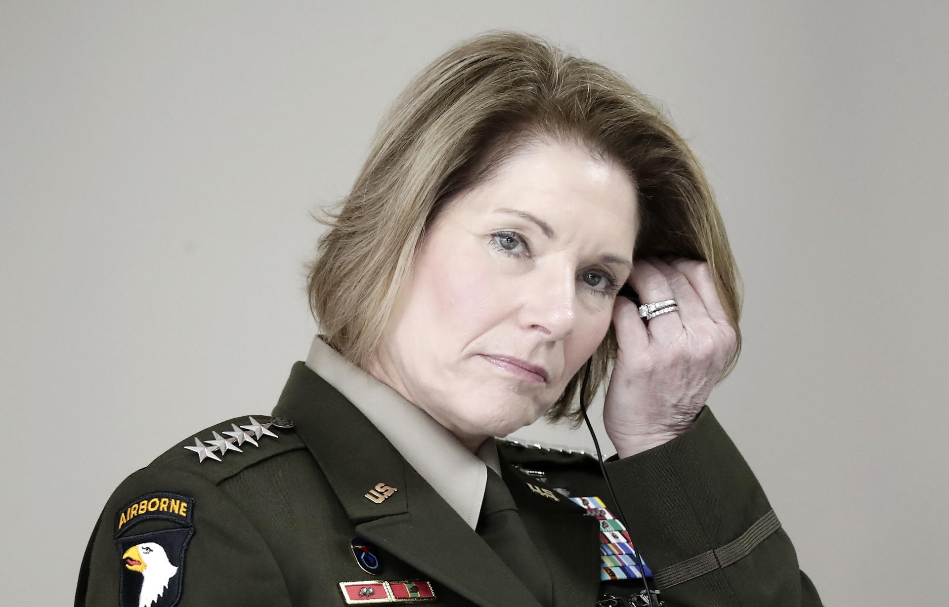 La general del Ejército de Estados Unidos y comandante del Comando Sur, Laura Richardson. Imagen de archivo. EFE/ Jeffrey Arguedas
