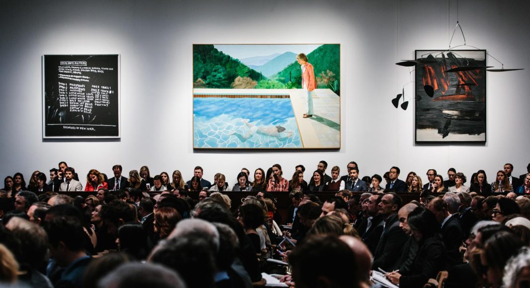 Fotografía de archivo de la casa de subastas Christie's en Nueva York, Nueva York (EE. UU.). EFE/ Alba Vigaray