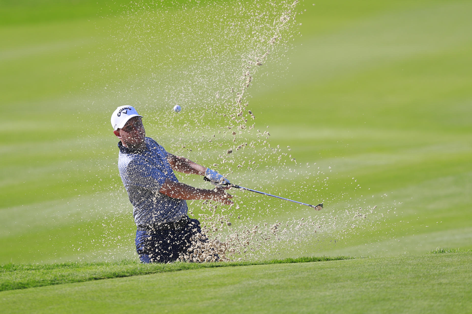 El golfista argentino Emiliano Grillo, en una fotografía de archivo.EFE/ Francisco Guasco
