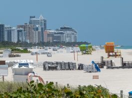 Vista de la playa de Miami Beach (Florida). Imagen de archivo. EFE/Giorgio Viera
