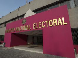 Fotografía de archivo del edificio del Instituto Nacional Electoral (INE) en la Ciudad de México (México). EFE/ Isaac Esquivel
