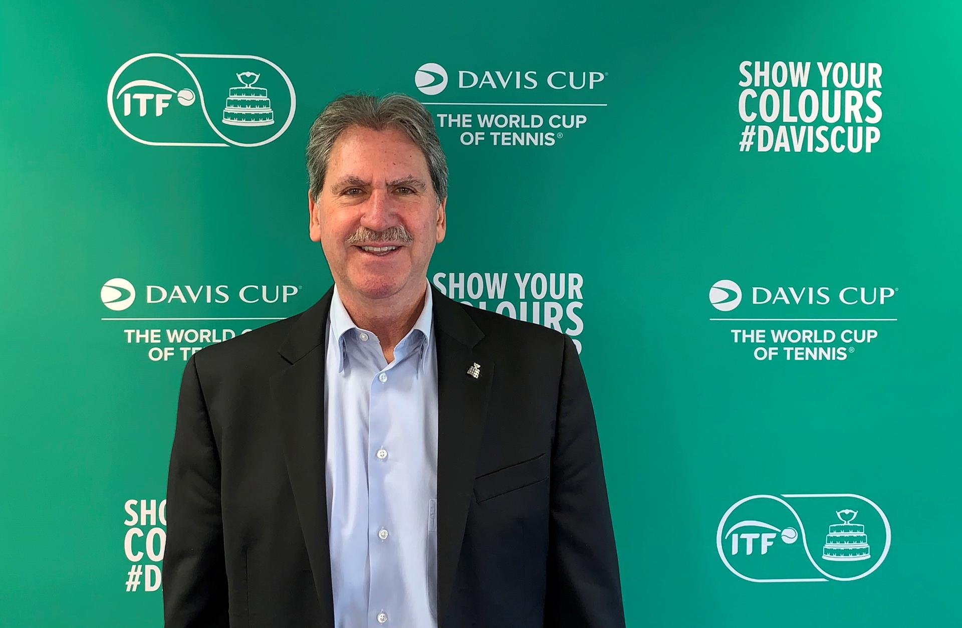 Fotografía de archivo de David Haggerty, presidente de la Federación Internacional de Tenis (ITF, por sus siglas en inglés). EFE/ Manuel Sánchez Gómez
