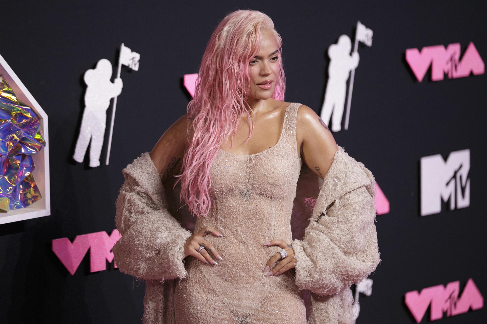 Shakira, Karol G, Peso Pluma y Anitta dominan las nominaciones latinas a los MTV europeos Archivo. EFE/EPA/SARAH YENESEL