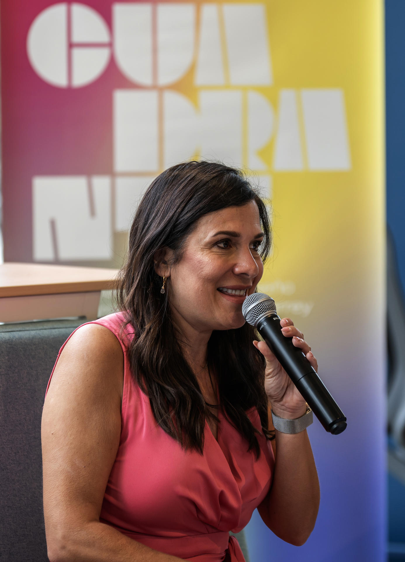 Monterrey tendrá uno de los mayores encuentros de arte y arquitectura del norte de México La presidenta del Patronato del Festival Internacional Santa Lucía (FISL), Lorenia Canavati habla durante una rueda de prensa hoy, en la ciudad de Monterrey (México). EFE/Miguel Sierra