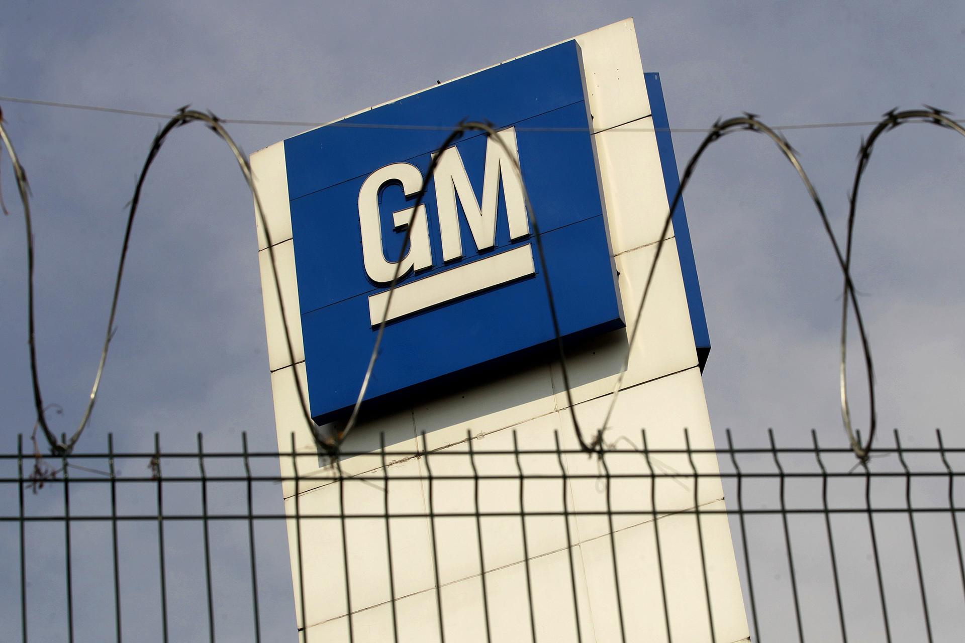Fotografía de archivo que muestra el exterior de las oficinas de General Motors. EFE/Alex Cruz

