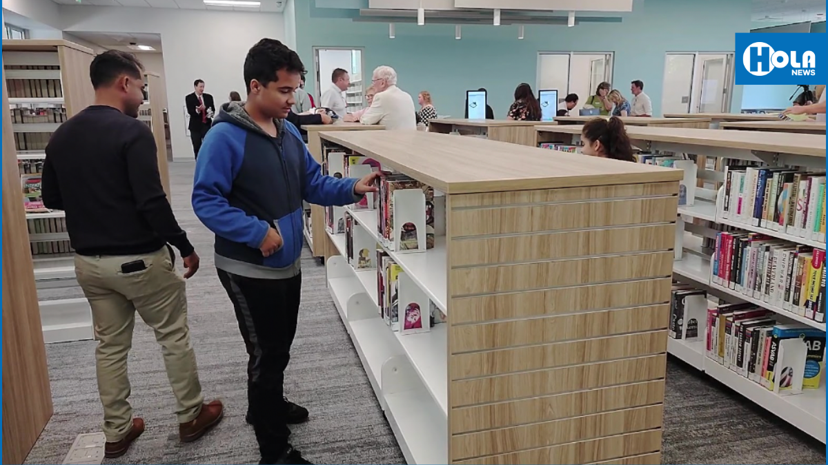 Impacto positivo de bibliotecas en áreas de hispanos