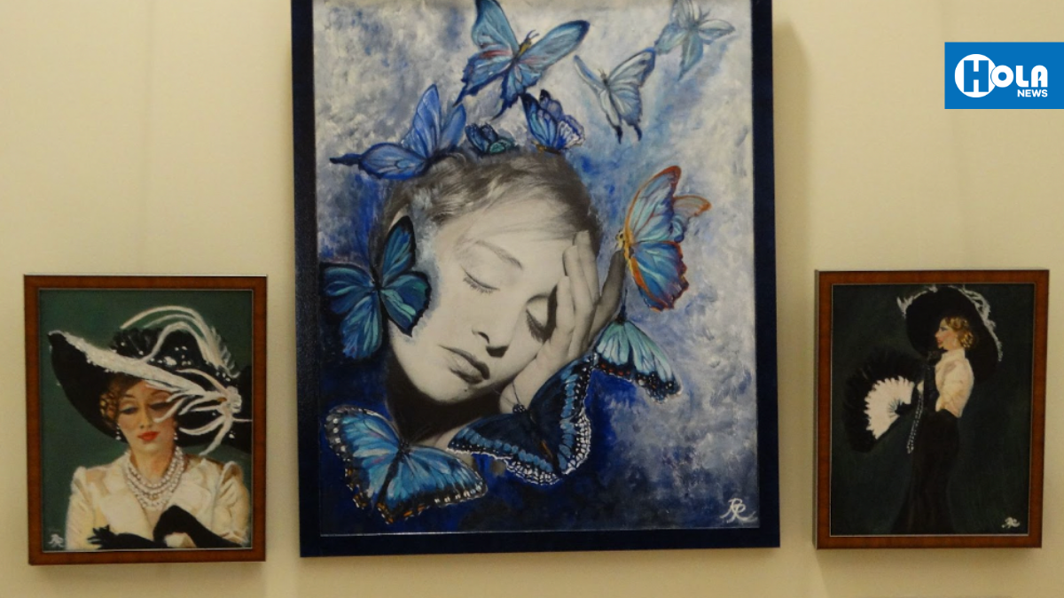 Arte y la ópera de Raquel Rubí llegó a la rotonda del gobierno de St. Johns