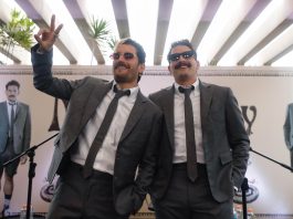 El dúo Venezolano Ricky Montaner (i) y Mau Montaner(d),posan hoy durante una conferencia de prensa en la Ciudad de México (México). EFE/Sáshenka Gutiérrez
