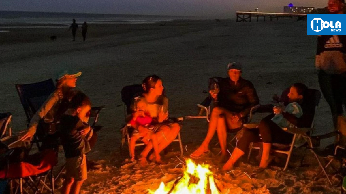 Atlantic Beach permite hacer fogatas en la playa