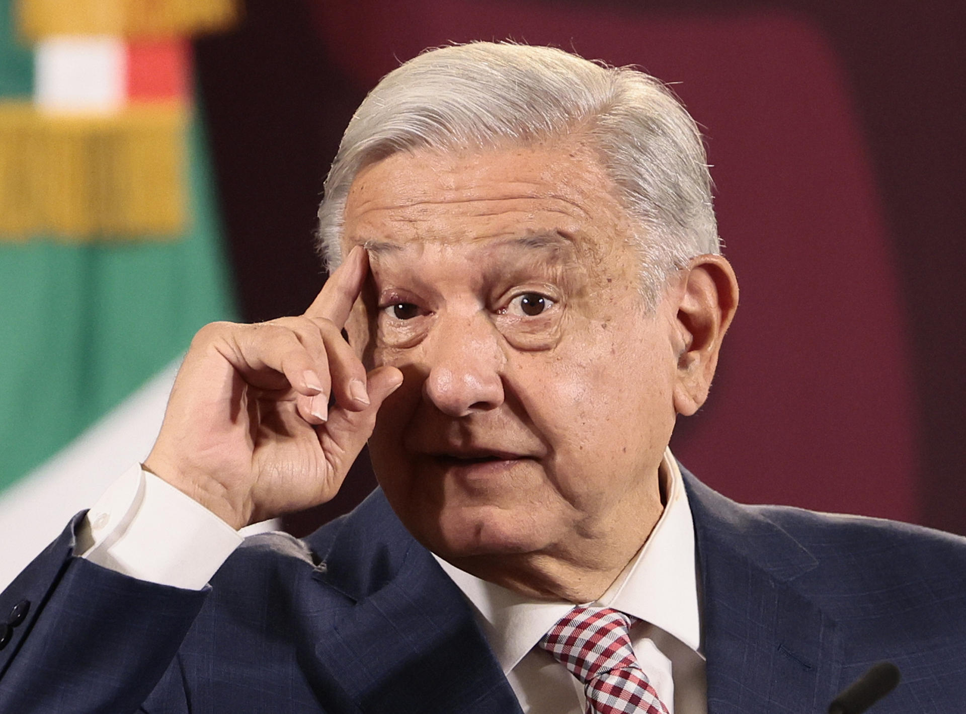 López Obrador califica de “muy vergonzoso” filtración en redes del teléfono de su hijo Fotografía de archivo del presidente de México, Andrés Manuel López Obrador. EFE/ José Méndez