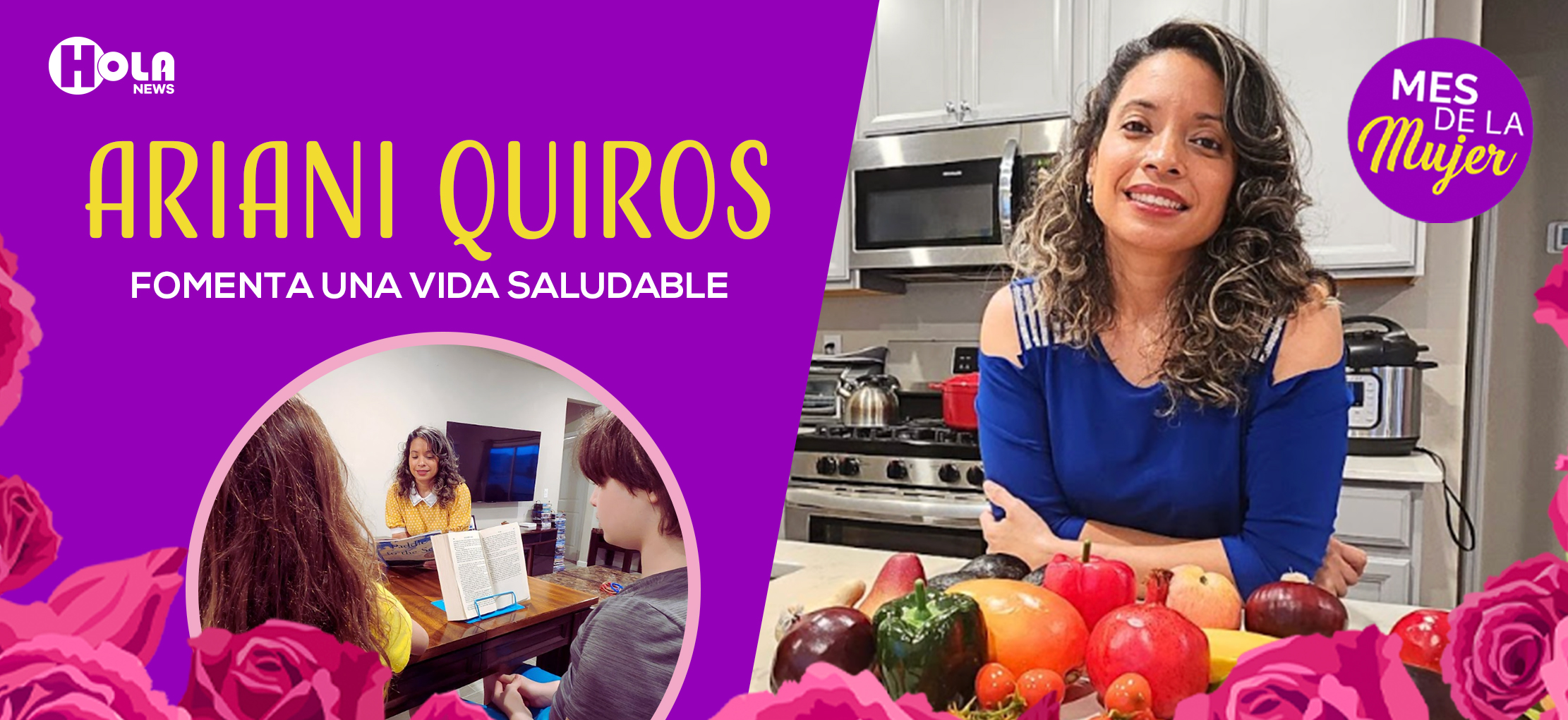 Mes de la mujer: Ariani Quiros | Fomenta una vida saludable