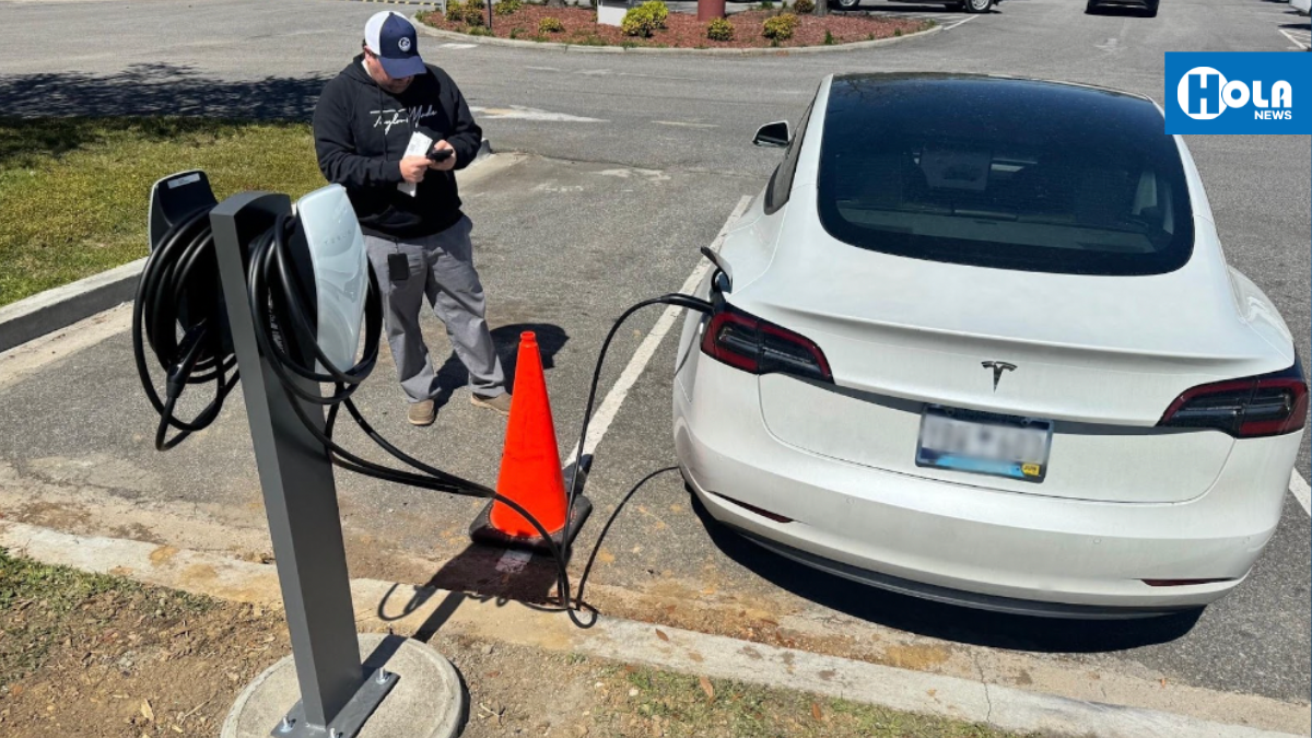 Instalan estaciones de carga para vehículos eléctricos
