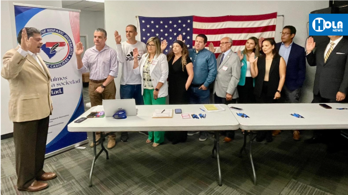 Nueva directiva de la Organización de Periodistas Hispanos de las Carolinas