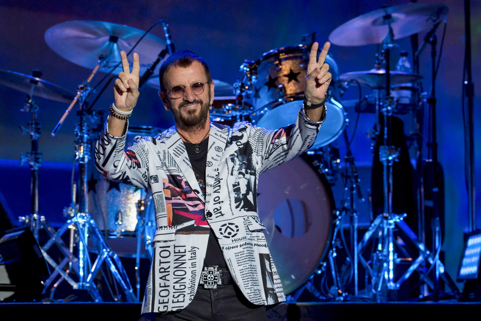 Ringo Starr cumple 84 años y esparce su mensaje de “paz y amor” en Los Ángeles Imagen de archivo del baterista de The Beatles Ringo Starr. EFE/ Quique García