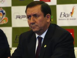 ¿Por qué Bolivia es el único país suramericano sin medallas olímpicas? Fotografía de archivo en la que se registró al presidente del Comité Olímpico Boliviano (COB), Marco Arze, en la Paz (Bolivia). EFE/Martín Alipaz