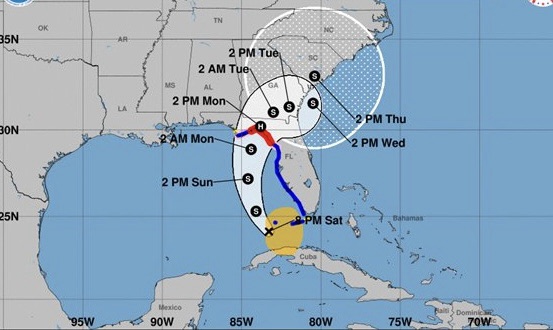 Alcaldesa declara “estado de emergencia” por tormenta Debby