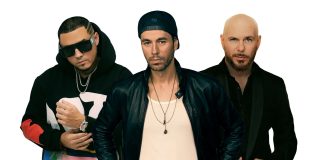 Enrique Iglesias, IAMChino y Pitbull unen fuerzas en una pista de música electrónica Fotografía cedida por Nevarez Communications donde aparecen el cantante español Enrique Iglesias (c), el cubano estadounidense Pitbull (d) y el DJ y productor cubano IAmChino. EFE/ Nevarez Communications / SOLO USO EDITORIAL/ SOLO DISPONIBLE PARA ILUSTRAR LA NOTICIA QUE ACOMPAÑA (CRÉDITO OBLIGATORIO)