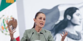 México permitió al youtuber MrBeast su polémico ingreso a zonas arqueológicas La presidenta de México, Claudia Sheinbaum, habla en una rueda de prensa este miércoles, en el Palacio Nacional en Ciudad de México (México). EFE/ Isaac Esquivel