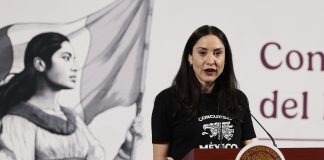 México reitera demanda contra youtuber Mr Beast por violar permisos en zonas arqueológicas Imagen de archivo de la secretaria de Cultura, Claudia Curiel de Icaza. EFE/José Méndez