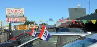 Los precios de los vehículos usados en EE.UU. aumentaron un 4 % en mayo Fotografía de de archivo de un negocio de venta de autos usados en Miami, Florida (EE. UU). EFE/Álvaro Blanco