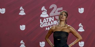 Lina Luaces, sobrina de los Estefan, es la nueva Miss Cuba Universo elegida en EE.UU. Imagen de archivo de la modelo Lina Luaces. EFE/Eva Marie Uzcátegui