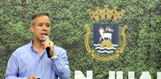 Fomentan el turismo en Puerto Rico con una campaña en la Gran Vía de Madrid Imagen de archivo del alcalde de San Juan, Miguel Romero. EFE/Jorge Muñiz